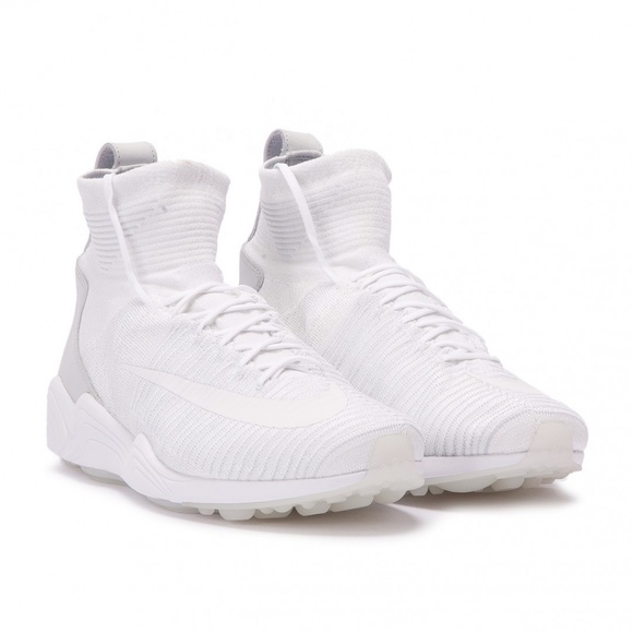 NIKE 👟 Zoom Mercurial XI Flyknit Air White Soccer - Picture 3 of 8